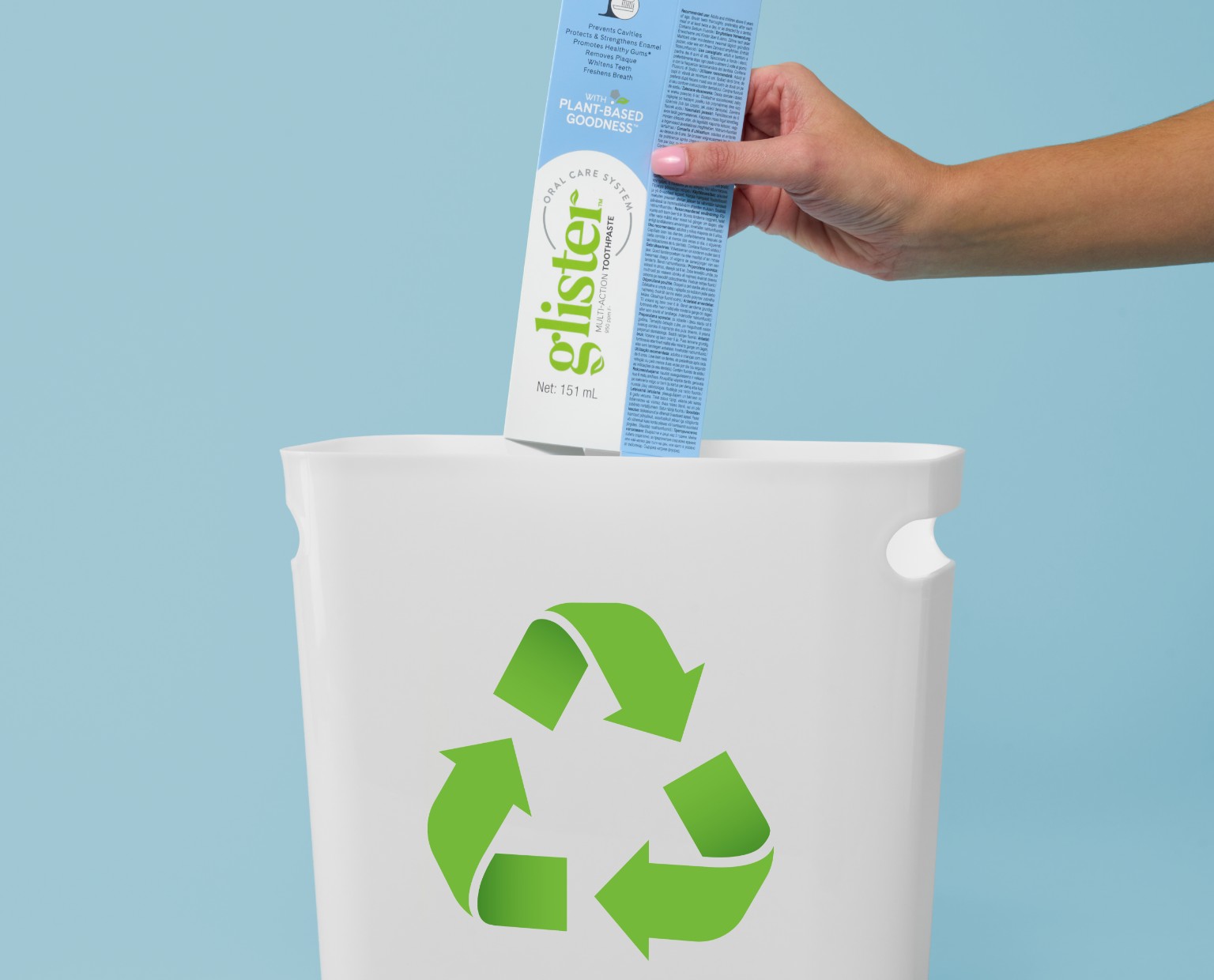 comes with recyclable paper and carton for sustainability