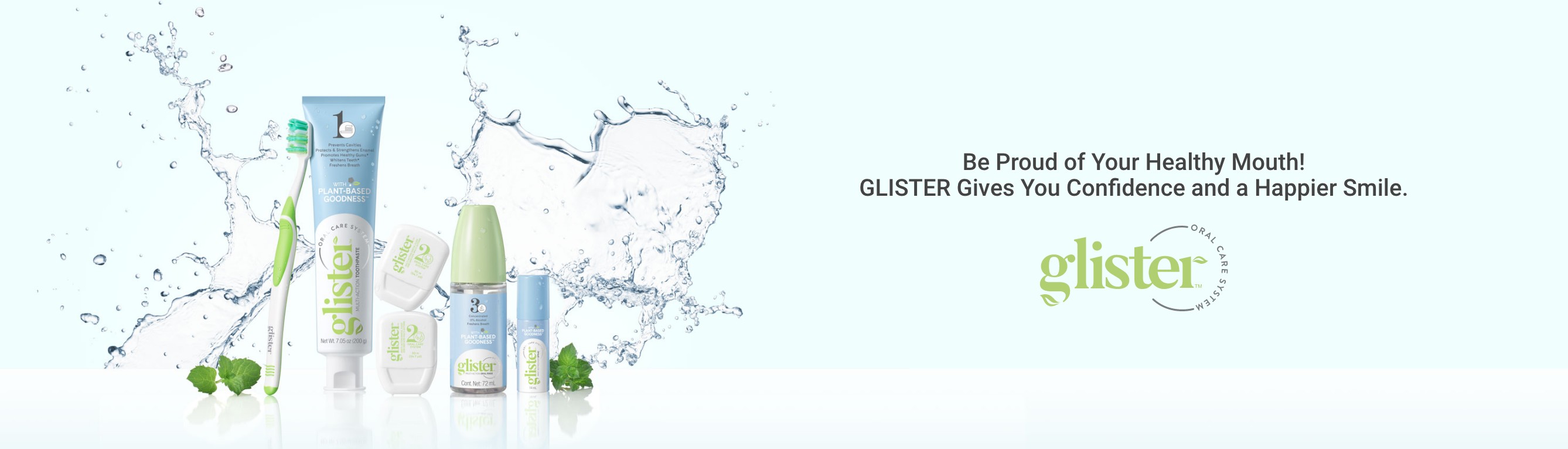 glister multi action oral care